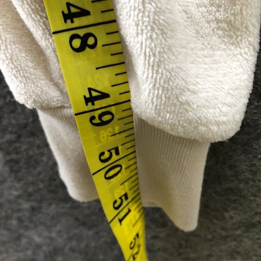 Gap Girls Size 12 One Piece Fleece Pajama Jumpsuit Unicorn Hooded‎ Plush Ivory